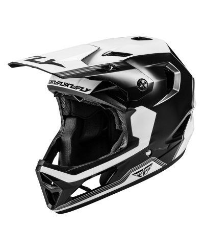 Casque vélo FLY RACING Rayce Repeat - noir/blanc