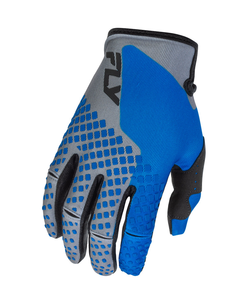 Gants enfant FLY RACING Kinetic - bleu/gris/noir - Taille YM