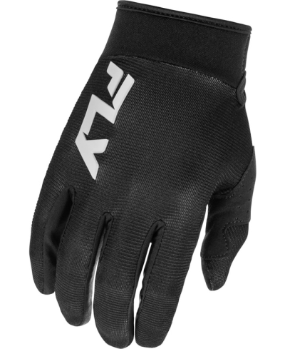 Gants enfant FLY RACING F-16 - noir/blanc - Taille YXXXS