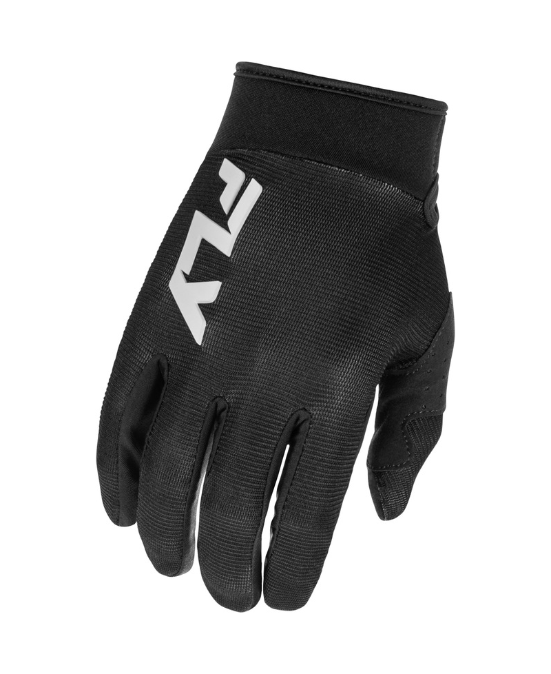 Gants enfant FLY RACING F-16 - noir/blanc - Taille YM