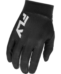Gants enfant FLY RACING F-16 - noir/blanc - Taille YM
