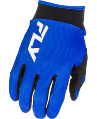 Gants enfant FLY RACING F-16 - bleu/bleu foncÃ©/blanc - Taille YXS