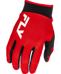 Gants enfant FLY RACING F-16 - noir/rouge - Taille YXXXS