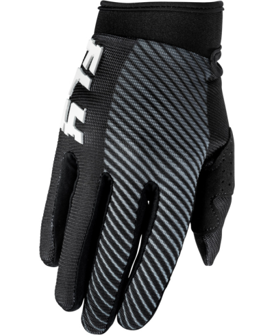 Gants enfant FLY RACING F-16 - noir/blanc - Taille YXXXS