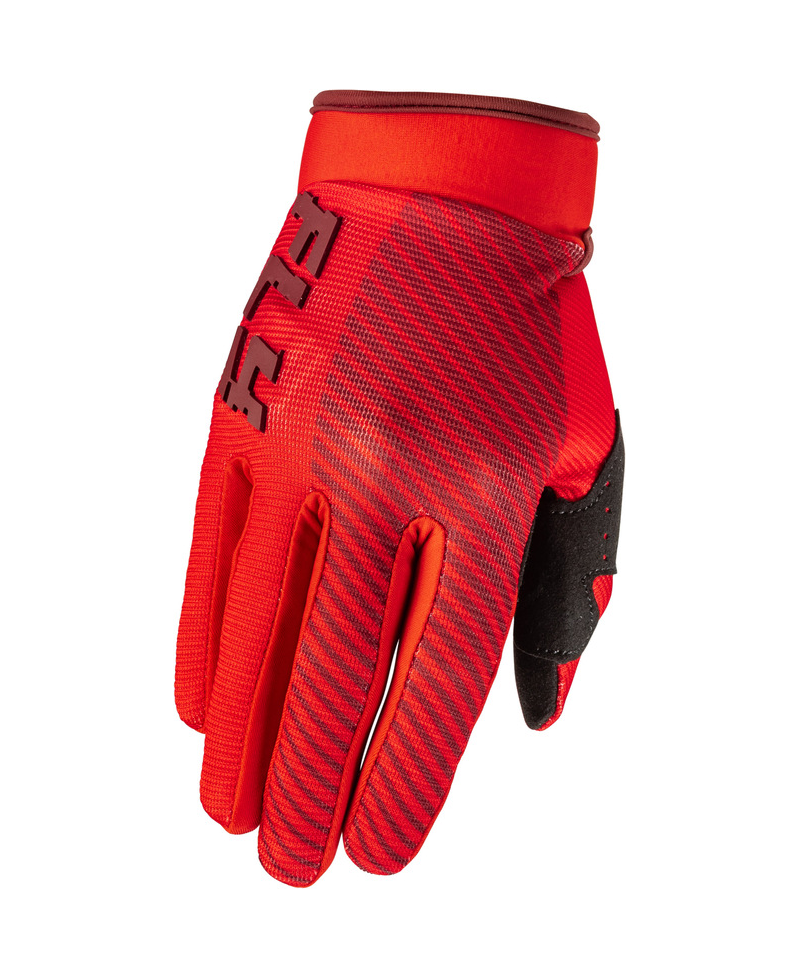 Gants enfant FLY RACING F-16 - rouge - Taille YXXXS