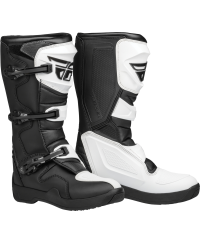 Bottes FLY RACING Maverik LT - blanc/noir - Taille