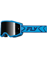 Masque FLY RACING Zone bleu/navy- Ã©cran noir - Taille