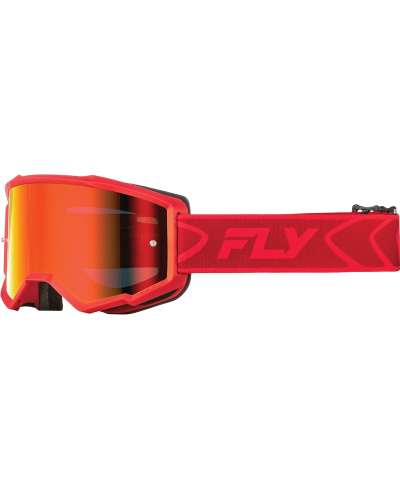 Masque FLY RACING Zone rouge - ecran rouge 