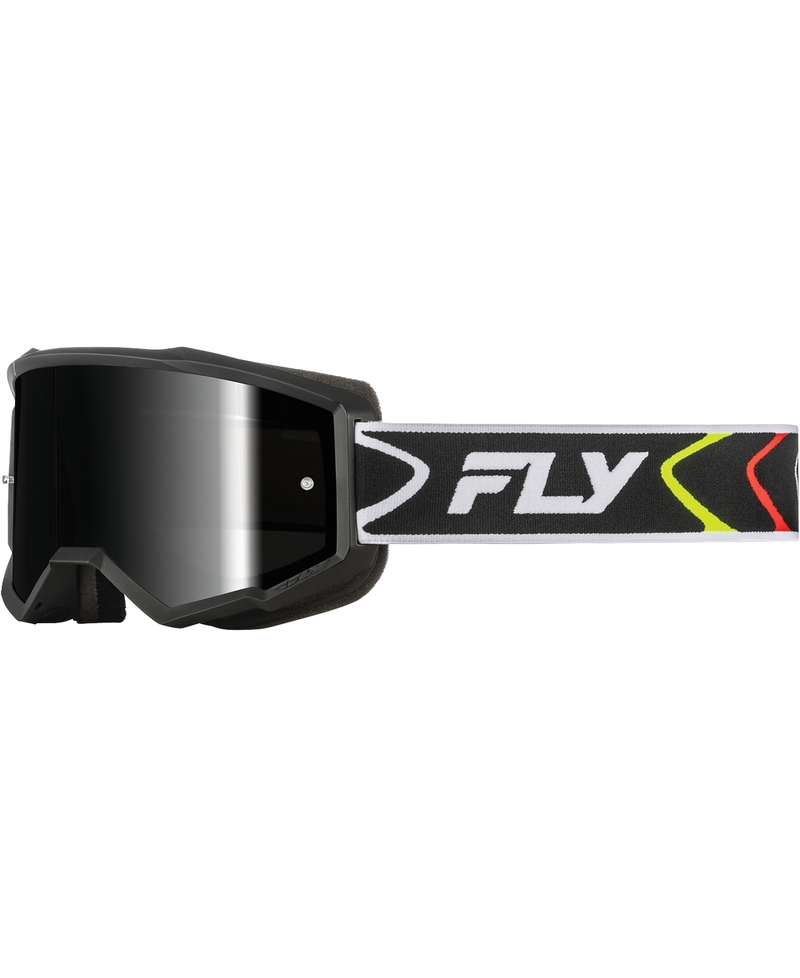 Masque FLY RACING Zone noir/blanc - ecran noir -