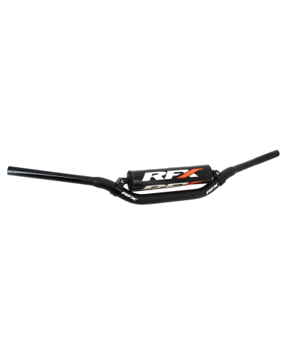 Guidon conique avec barre transversale RFX Pro Series F8 Stewart - 28,6 mm - noir