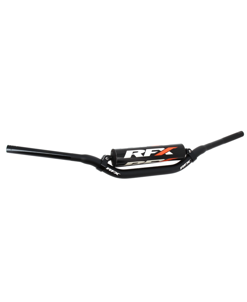 Guidon conique avec barre transversale RFX Pro Series F8 Stewart - 28,6 mm - noir