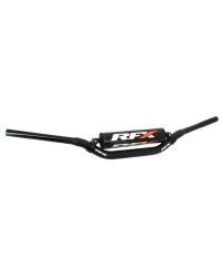 Guidon conique avec barre transversale RFX Pro Series F8 Stewart - 28,6 mm - noir