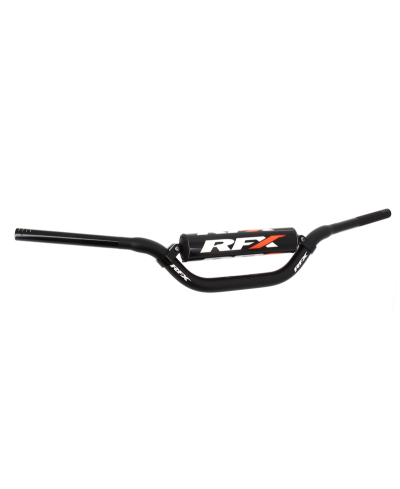 Guidon conique avec barre transversale RFX Pro Series F8 RC High - 28,6 mm - noir