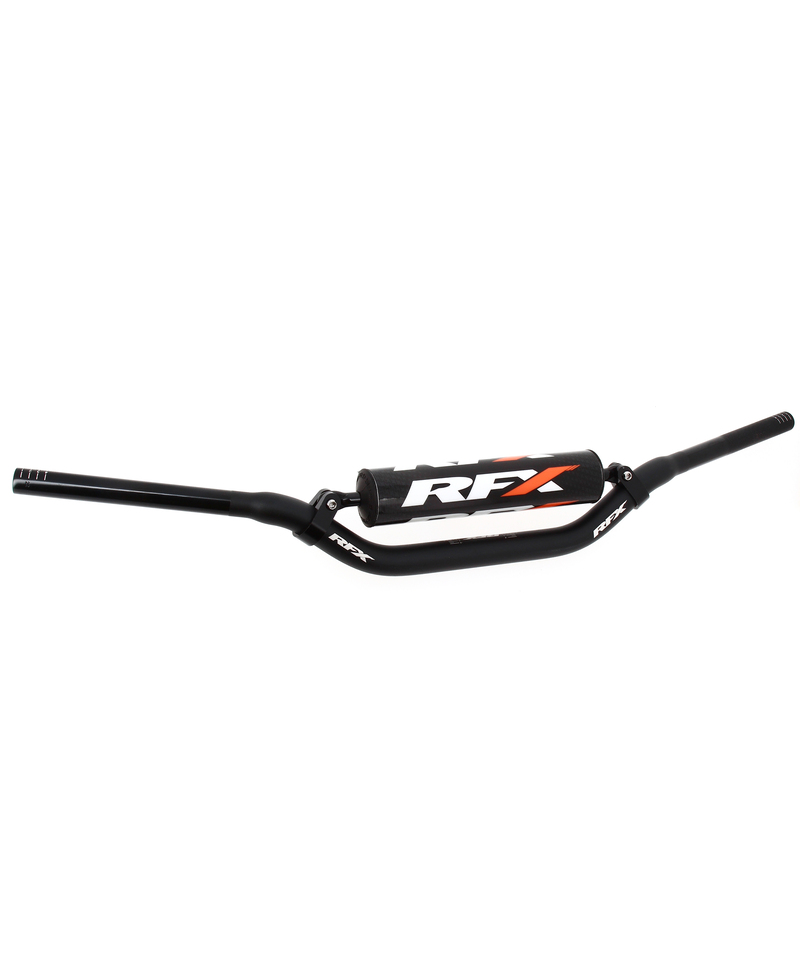 Guidon conique avec barre transversale RFX Pro Series F8 YZ/YZF - 28,6 mm - noir