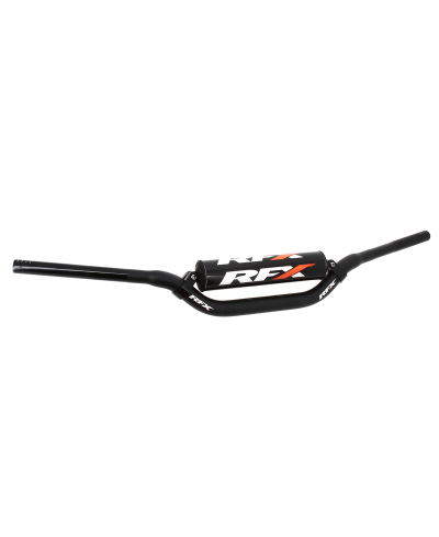 Guidon conique avec barre transversale RFX Pro Series F8 Windham - 28,6 mm - noir
