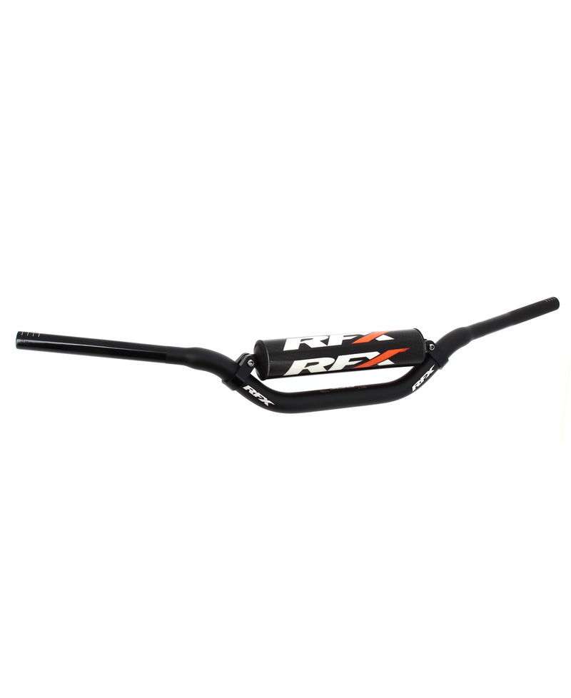 Guidon conique avec barre transversale RFX Pro Series F8 RC - 28,6 mm - noir