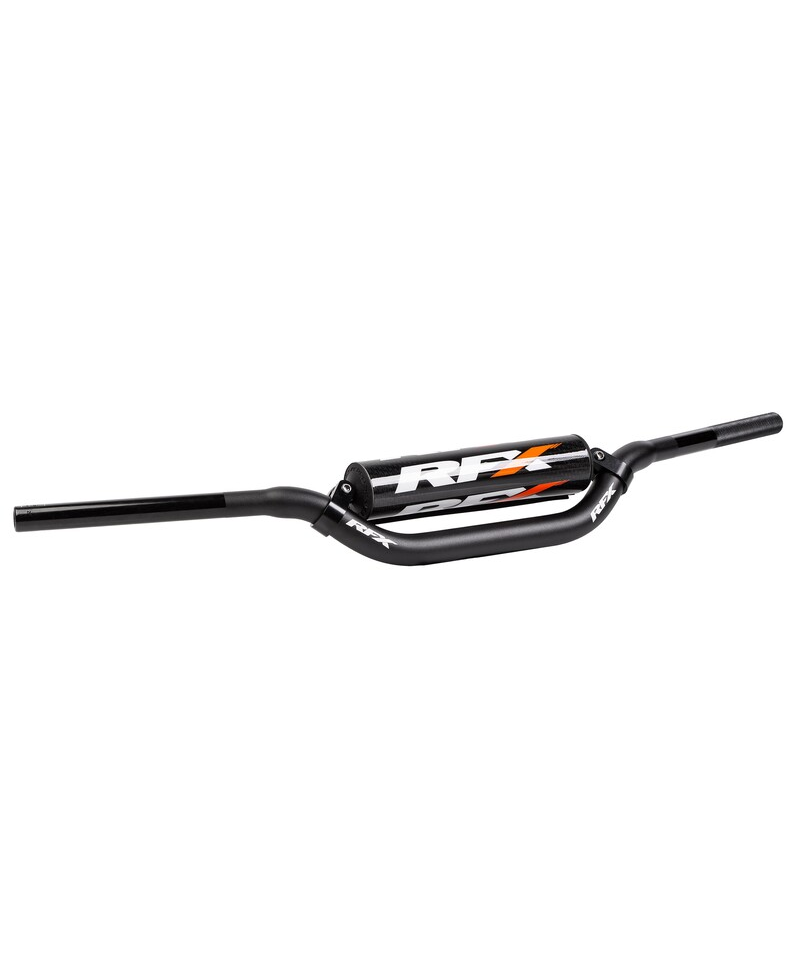 Guidon conique avec barre transversale RFX Pro Series F8 McGrath - 28,6 mm - noir