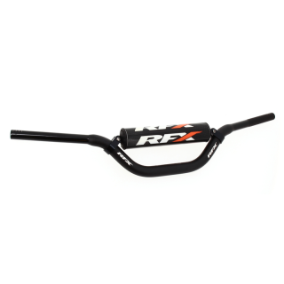 Guidon conique avec barre transversale RFX Pro Series F8 RC Mini - 28,6 mm - noir