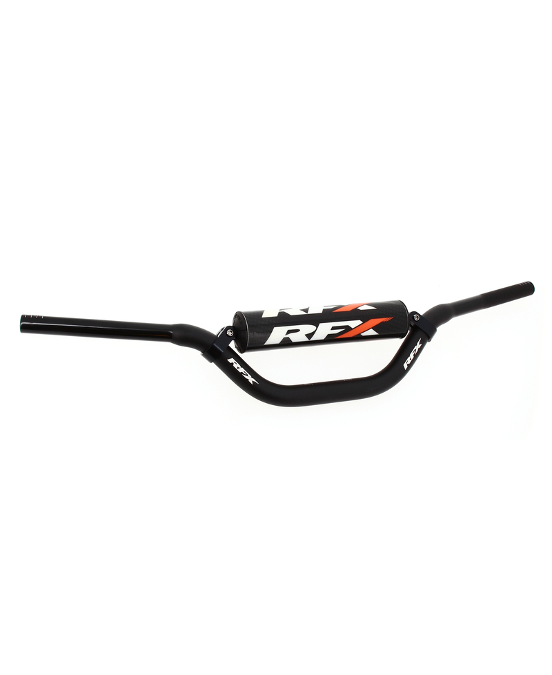 Guidon conique avec barre transversale RFX Pro Series F8 RC Mini - 28,6 mm - noir