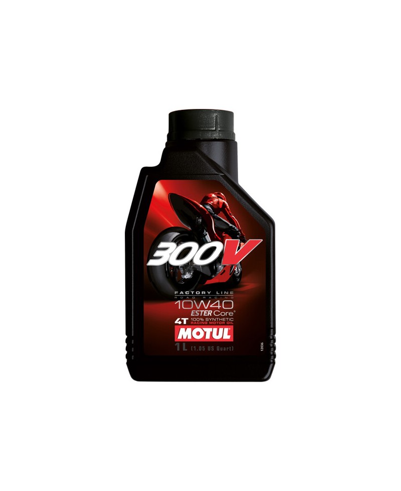Motul - Huile 4T 300V Factory Line 10W40 1 Litre