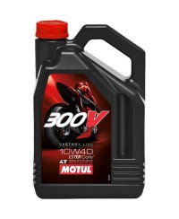 Motul - Huile 4T 300V Factory Line 10W40 4 Litres