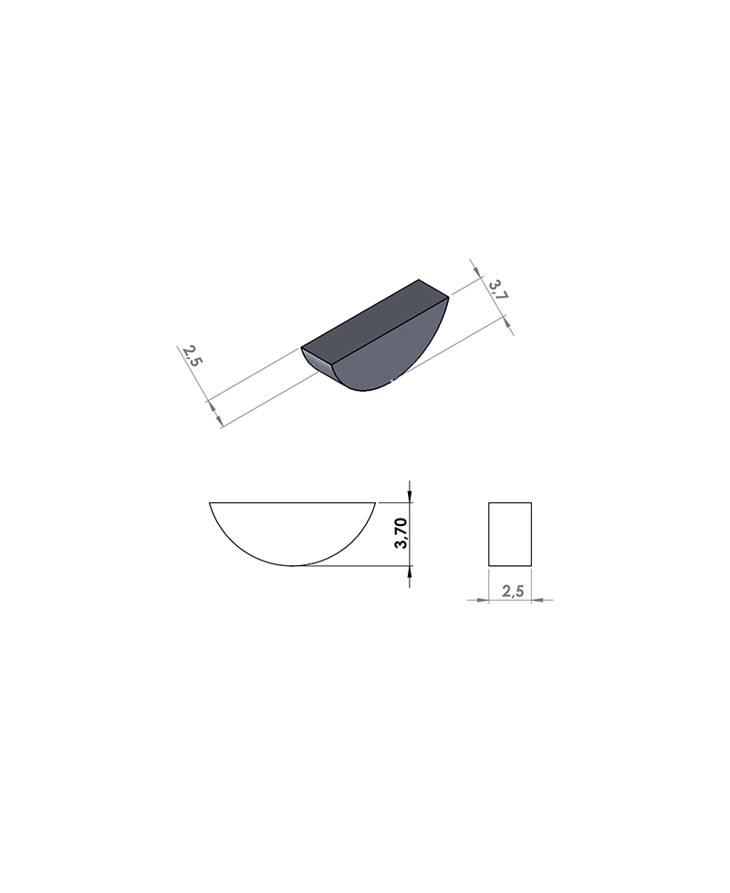CLAVETTE ALLUMAGE/EMBRAYAGE MECABOITE ADAPT. DERBI SENDA EURO2/EURO3 (2.5MMX3.7MM)
