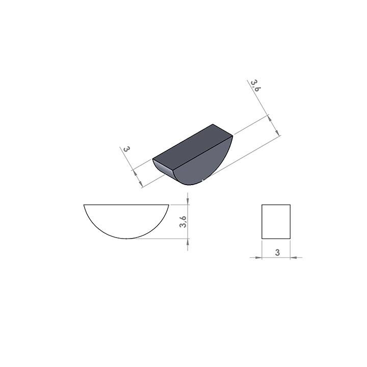 CLAVETTE ALLUMAGE MECABOITE TOP PERF ADAPT. AM6 (X5)