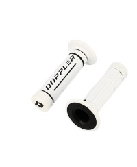 REVETEMENT/POIGNEE DOPPLER GRIP 3D BLANC/NOIR (PR)