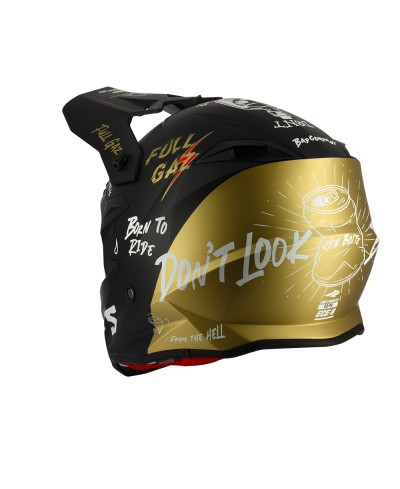 Casque SWAP cross S849 2FASTER Full Gas S