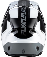Casque FLY RACING Kinetic Crest Taille L - noir/blanc/gris