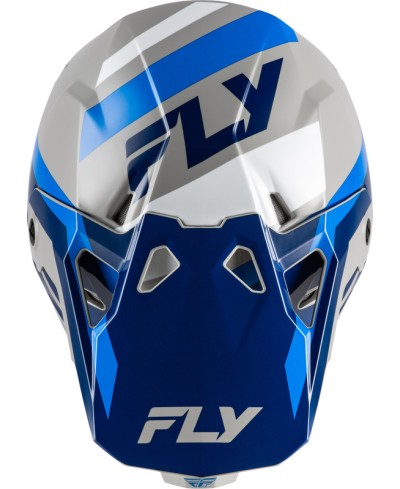 Casque FLY RACING Formula CP Seal - Navy/bleu/gris - Taille S