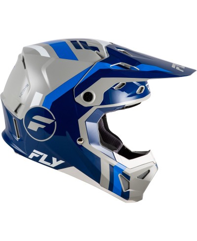 Casque FLY RACING Formula CP Seal - Navy/bleu/gris - Taille S