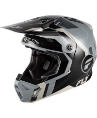 Casque FLY RACING Formula CP Seal - noir/gris - Taille M