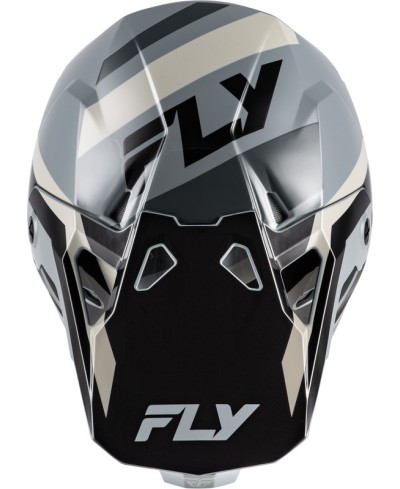 Casque FLY RACING Formula CP Seal - noir/gris - Taille M