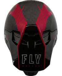Casque FLY RACING Formula Carbon Tracer - Red/Black - Taille XS