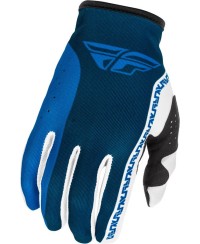 Gants enfant FLY RACING Lite - bleu/blanc - Taille YS