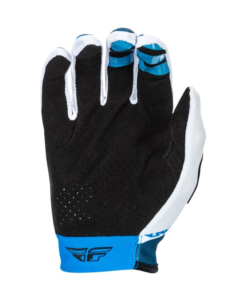 Gants enfant FLY RACING Lite - bleu/blanc - Taille YM