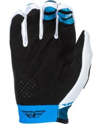 Gants enfant FLY RACING Lite - bleu/blanc - Taille YM