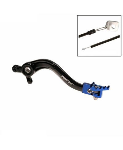 Pédale de frein arrière RFX Pro FT (Noir/Bleu) - Husqvarna TC65