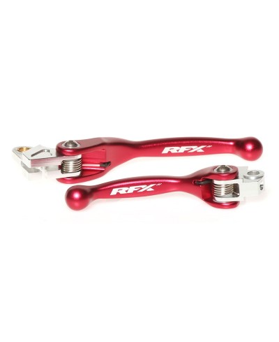 Ensemble de leviers retournables forgés RFX Race (Rouge)
