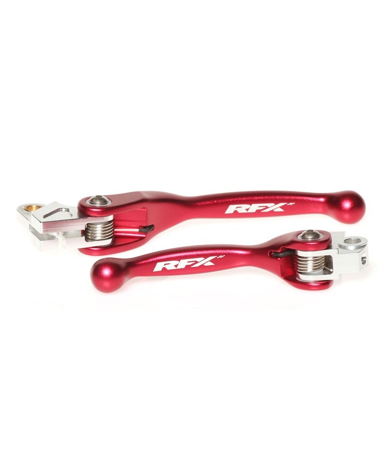 Ensemble de leviers retournables forgés RFX Race (Rouge)