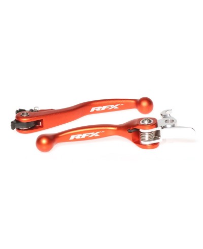 Ensemble de leviers retournables forgés RFX Race (Orange) - KTM Divers freins Brembo / embrayages Magura