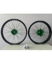 Paire de roues standard WOKS FACTORY Kawasaki KX/KXF