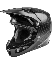 Casque FLY RACING Formula Noir Carbon Brillant Enfant L