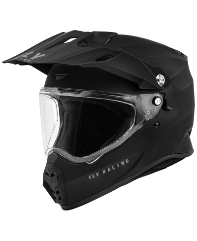 Casque FLY RACING Trekker Solid - noir mat