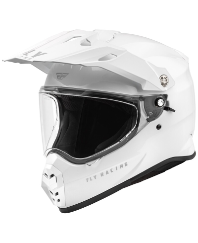 Casque FLY RACING Trekker Solid - blanc