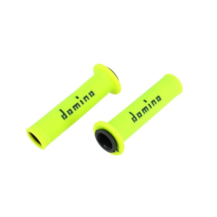 REVETEMENT / POIGNEE DOMINO A010 JAUNE FLUO/NOIR (PR) 120MM