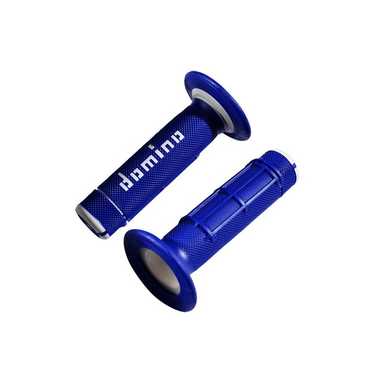 REVETEMENT/POIGNEE DOMINO A020 CROSS DOUBLE DENSITE BLEU/BLANC (PR) 118MM