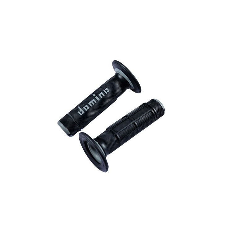 REVETEMENT/POIGNEE DOMINO A020 CROSS DOUBLE DENSITE NOIR/GRIS (PR) 118MM