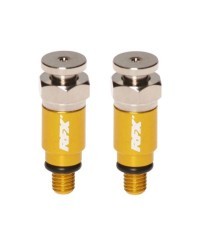 Purgeurs de fourche RFX Pro M5x0,8 (Jaune) Kayaba/Showa